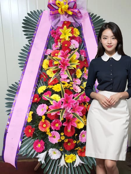 아펠가모 반포 3단화환 기본형