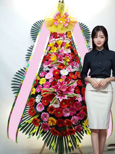 아펠가모 반포 3단화환 고급형